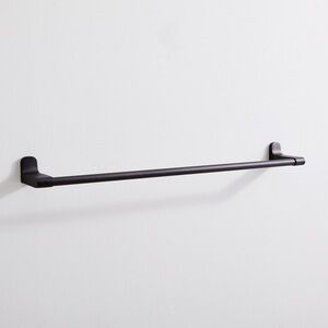 NWT West Elm Mid-Century Contour Bathroom Hardware Towel Bar (24") - Dark Bronze
